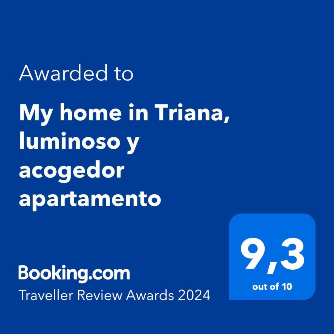 My Home In Triana, Luminoso Y Acogedor Apartamento Sevilla Buitenkant foto